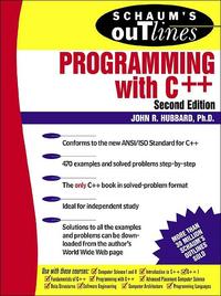 Programming with c++, 2nd edition