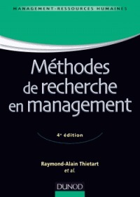Méthodes de recherche en management  4eme ed.