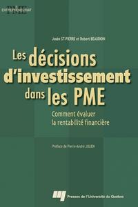 Décisions d'investissement dans les PME