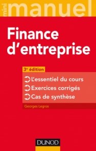 Finance d'entreprise: l'essentiel du cours (mini manuel