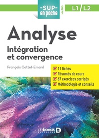 Analyse  Intégration et convergence