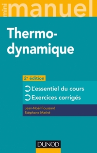 Mini manuel de thermodynamique 2e ed.