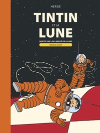 Tintin et la lune : objectif lune - on a marche sur la lune (albu