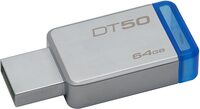 *Clé USB Data Traveler 50 - 64GB - Bleu