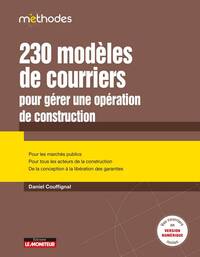 230 modèles de courriers pour gérer une operation de const.