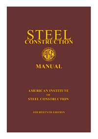 Steel Construction Manual, 14th Ed.