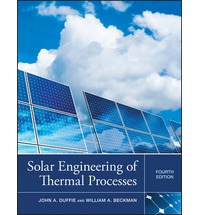 Solar Engineering of Thermal Process  4th ed