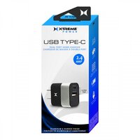 *Chargeur murale 2 ports USB-C + USB-A - XTREME  #XHC8-1013-BLK