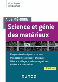 Aide-Mémoire Science et génie des Matériaux