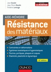 Aide-mémoire  Résistance des matériaux  10eme ed.