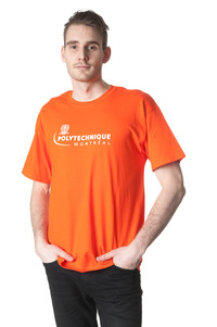 T-shirt Orange (small) Homme Polytechnique
