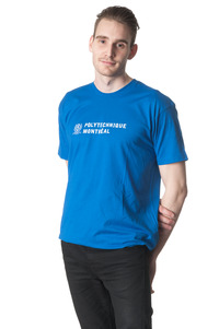 T-shirt Bleu Royal (small) Homme Polytechnique
