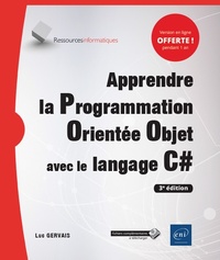 Apprendre la programmation orientée objet avec le langage c#