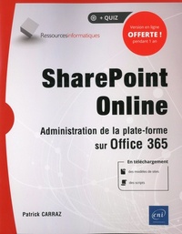 Sharepoint online - administration de la plateforme sur offi
