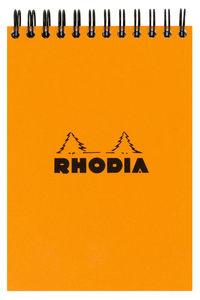 Bloc note spiral "Rhodia" quadrillé 10.5 x 14.8 cm #13500