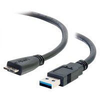 Cable pour disque dur externe USB 3.0  6'  MALE/MICRO MALE #54177