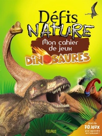 Mon cahier de jeux des dinosaures