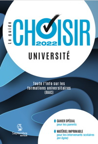 Guide choisir universite 2022