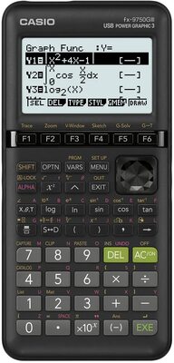 Calculatrice scientifique Casio Fx-9750GIII-WE graphique
