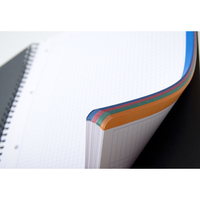 *Cahier spiral ligné bordure de couleur Rhodia 19330  *S MIN 20