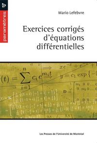 Exercices corrigés d'équations différentielles