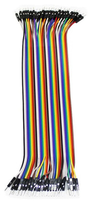 Fils de jonction mâle à mâle - 40 PINS - 20 CM