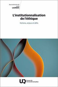 Institutionnalisation de l'éthique l'