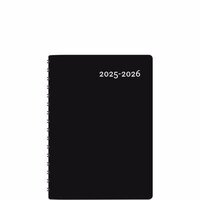 Agenda W.Maxwell Académique "Buro" noir 2025-2026
