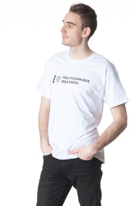 T-shirt Blanc (large) Homme Polytechnique