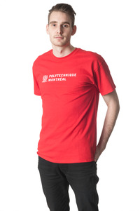 T-shirt Rouge (small) Homme Polytechnique