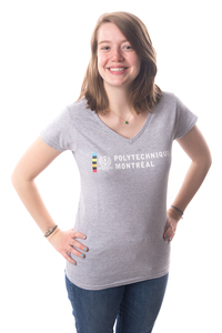 T-shirt Gris SPORT (2x-large) Femme Polytechnique